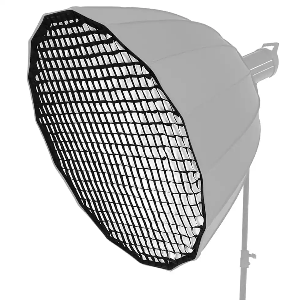 eWINNER 90cm Round Honeycomb Grid for Softbox, Foldable Nylon 5cm Cell Light Control Grid with Hook and Loop Fastening for Studio Flash and Speedlite - UG-B0C3-ORTJ - Image 5