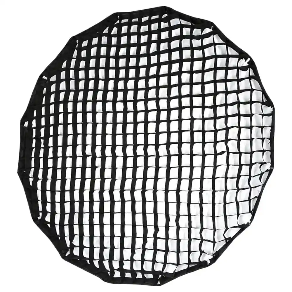 eWINNER 90cm Round Honeycomb Grid for Softbox, Foldable Nylon 5cm Cell Light Control Grid with Hook and Loop Fastening for Studio Flash and Speedlite - UG-B0C3-ORTJ - Image 7