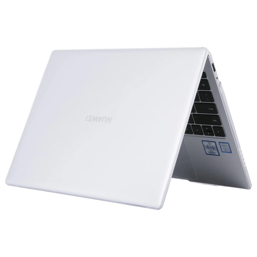 eWINNER Crystal Clear Snap-On Hard Shell Case for Huawei MateBook D 14 2019-2022 and Honor MagicBook 14 and X14 2019-2021, with Vents and Rubber Feet - F1-4EQ0-SNF4 - Image 2