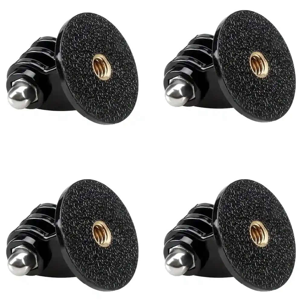 eWINNER Universal Action Camera to Standard Tripod Thread Mount Adapter 10 Pack for GoPro, Insta360, DJI Osmo Action, Yi and SJCAM, Stainless Steel and PC ABS, Black - 8H-O9GQ-BQ7M - Image 8