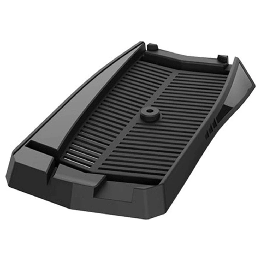 eWINNER Vertical Stand for PS5 Disc Edition Console with Built-In Cooling Vents and Non-Slip Feet, Space-Saving ABS Base Mount, Black - W0-W2YY-RP7C