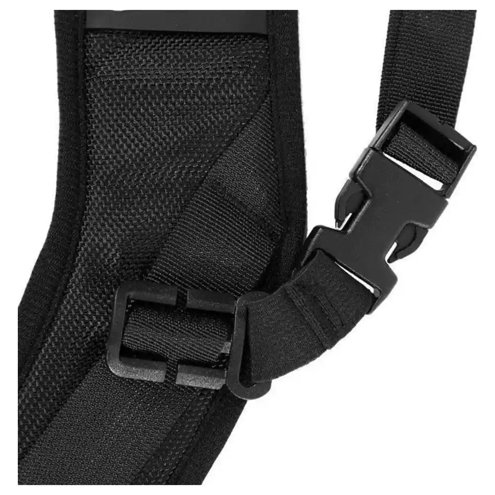 Focus F-1 Quick Rapid Camera Sling Strap with Extra Large Padded Shoulder Pad and Quick-Release Buckles for SLR and DSLR Cameras, Black - 2724279698741 - Image 8