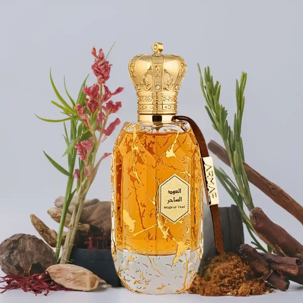 Armaf Eter Magical Oud Unisex Eau de Parfum, Top Notes of Saffron and Pink Pepper, Heart Notes of Cedarwood and Lily of the Valley, Spray, 100 ml - Image 4