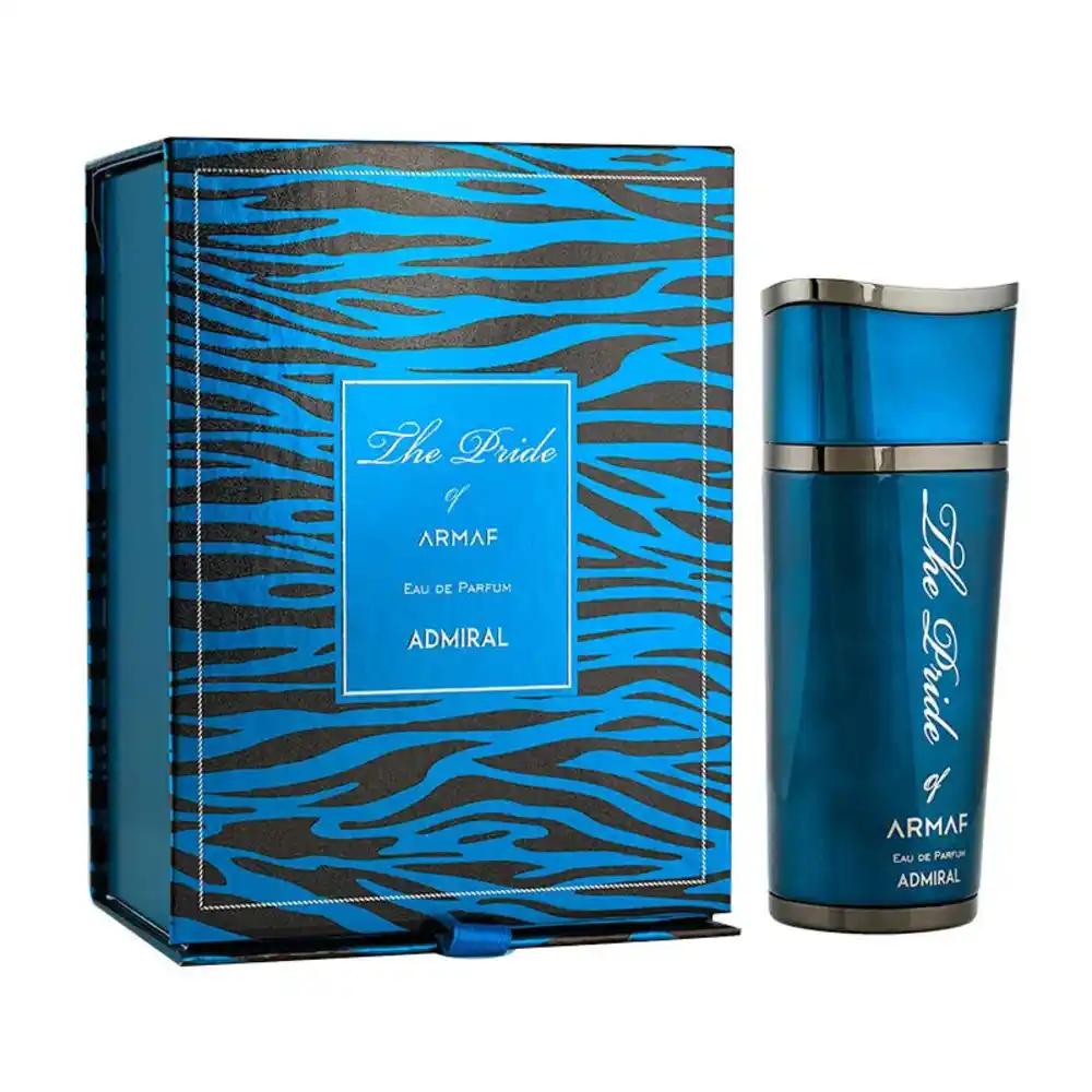 Armaf The Pride of Armaf Admiral Eau de Parfum 100ml for Men, Long Lasting Fragrance Spray, Grapefruit, Bergamot, Pepper, Premium Fragrance for Daily Wear and Evenings