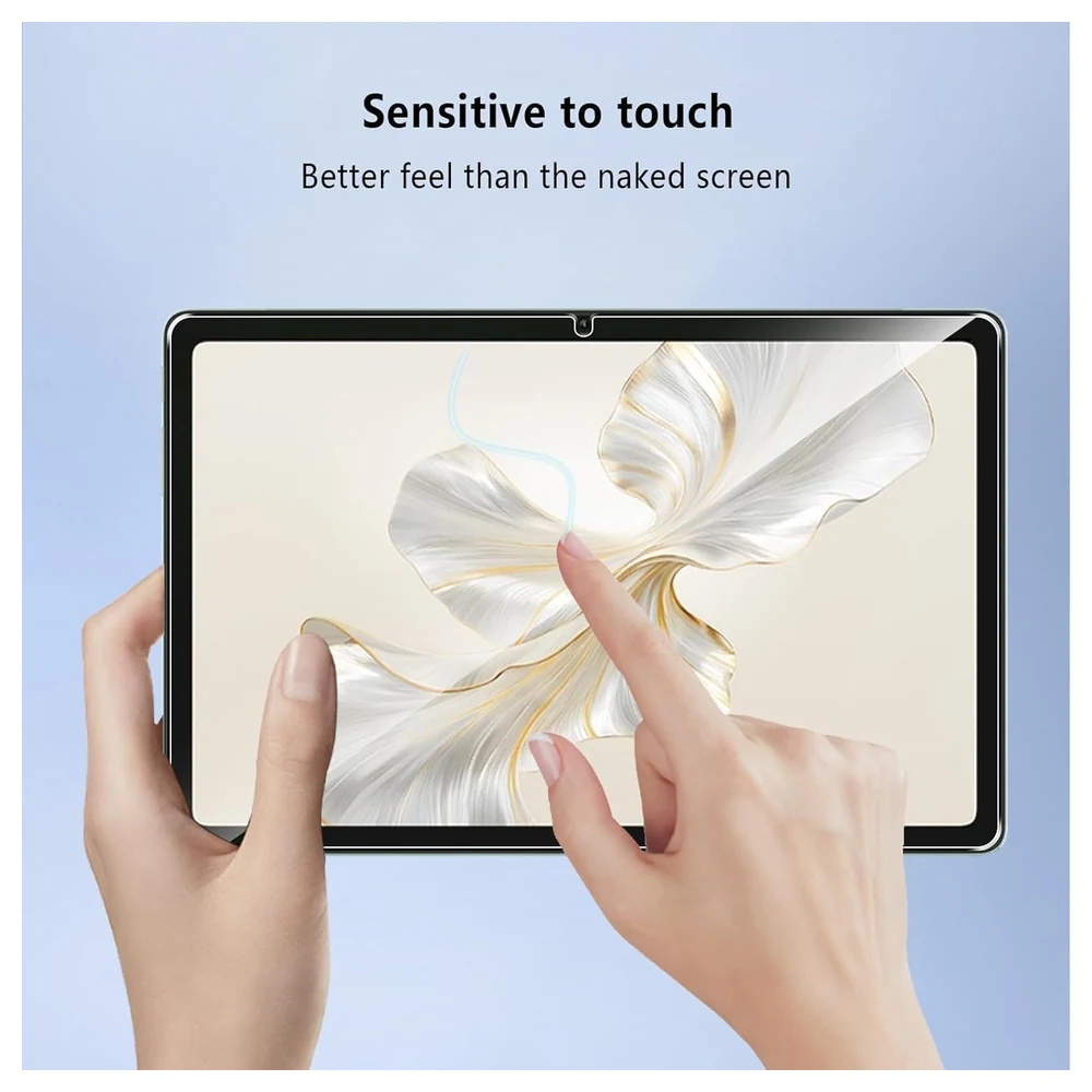 eWINNER 2 Pack Tempered Glass Screen Protector for Honor Pad 9 12.1 inch 2023 (HEY2-W09, HEY2-W19), 9H Hardness, 0.33mm, Anti-Fingerprint, Ultra Clear - D9-UFCT-3ELS - Image 5