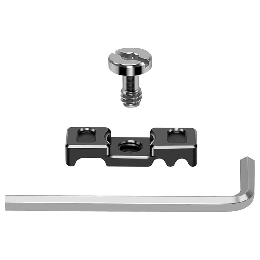 eWINNER Aluminium Camera Cable Lock Clamp with Quarter Inch Thumb Screw, 3-Groove Tether Cable Clip and HDMI USB Port Protector for DSLR Cameras and Rigs Black - IX-DR9L-DZAW - Image 3
