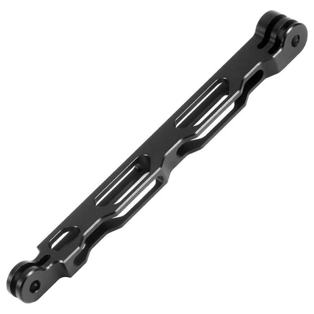 eWINNER CNC Aluminium Alloy Extension Arm for GoPro Hero 13 12 11 10 9, DJI Osmo Action, Insta360 and AKASO Cameras, Hollow Pole Mount with Quarter-Inch Hole - HI-AKOD-O2R9