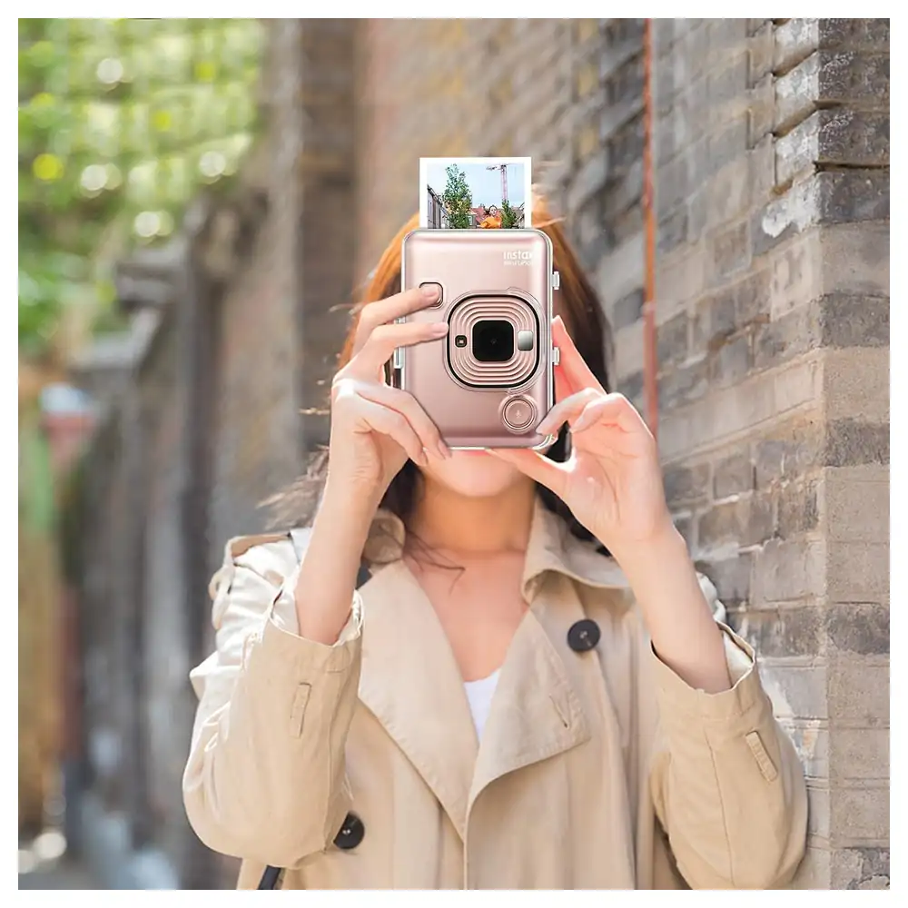 eWINNER Crystal Clear Hard PVC Protective Case for Fujifilm Instax Mini LiPlay Instant Camera with Precise Cutouts for Every Button - R7-MF20-53OG - Image 5