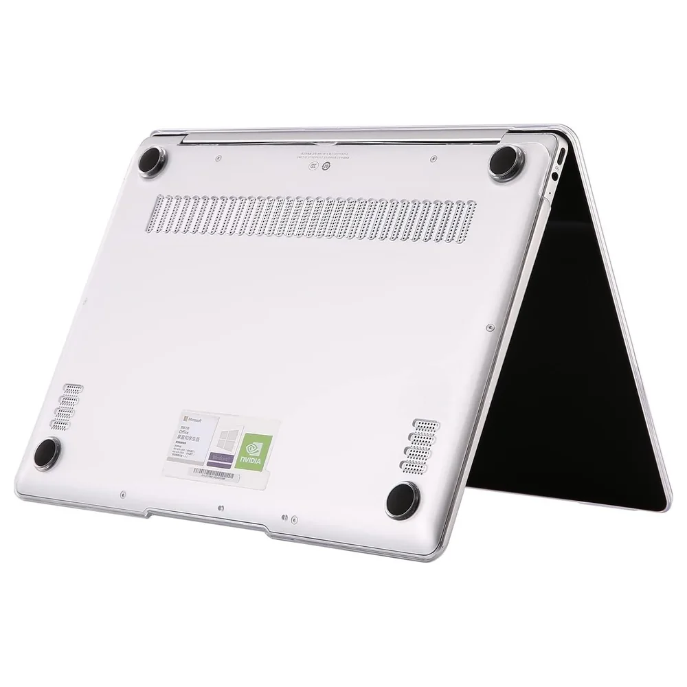 eWINNER Crystal Clear Hard Shell Case for Huawei MateBook 13s 2021 and 2023, Snap-On Top and Bottom Cover with Vent Cut-Outs and Rubber Feet - 8F-ZMJE-SRO8 - Image 4
