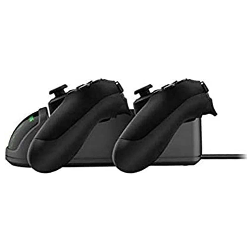 eWINNER Dual Controller Charging Station for PS4, PS4 Slim and PS4 Pro DualShock 4 Controllers with LED Charge Indicators, Smart Protection Chip and USB Power - K2-N2J5-H4QX - Image 2