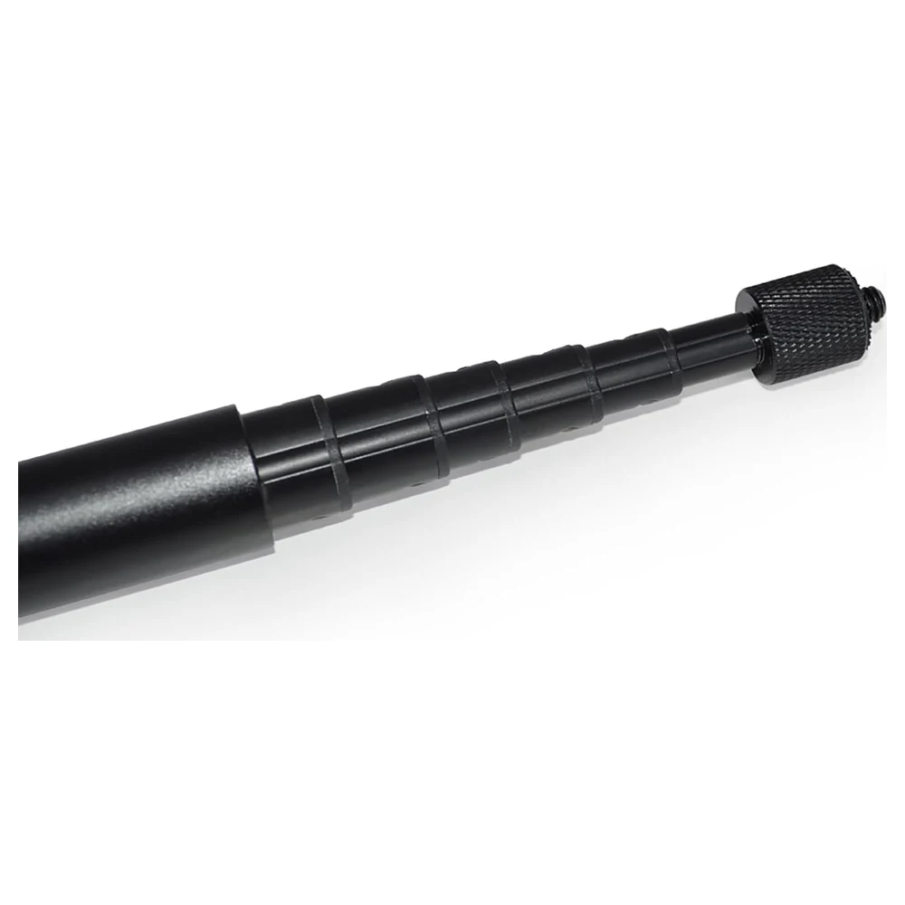 eWINNER Invisible Selfie Stick for Insta360 X5 X4 X3, ONE X2, ONE RS, ONE R and ONE X, Telescopic Aluminium Alloy Extension Rod with Quarter-Inch Screw Mounts - N0-WNV0-ZJNT - Image 2