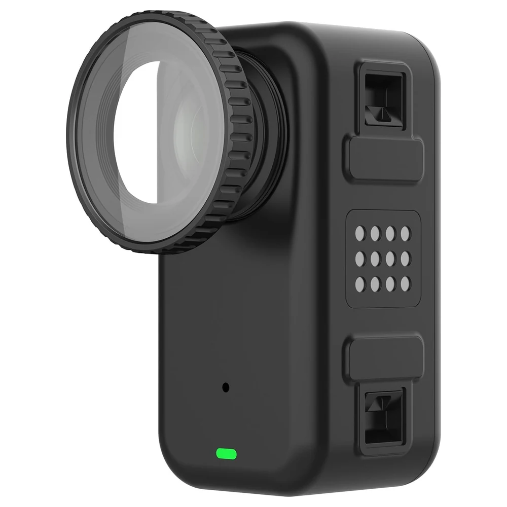 eWINNER Lens Guard for DJI Osmo Nano, Aluminium Alloy Frame with Curved 9H Optical Tempered Glass, 99% Light Transmittance, Screw-On Scratch and Dust Protection Cover - WQ-B9RL-ILFV