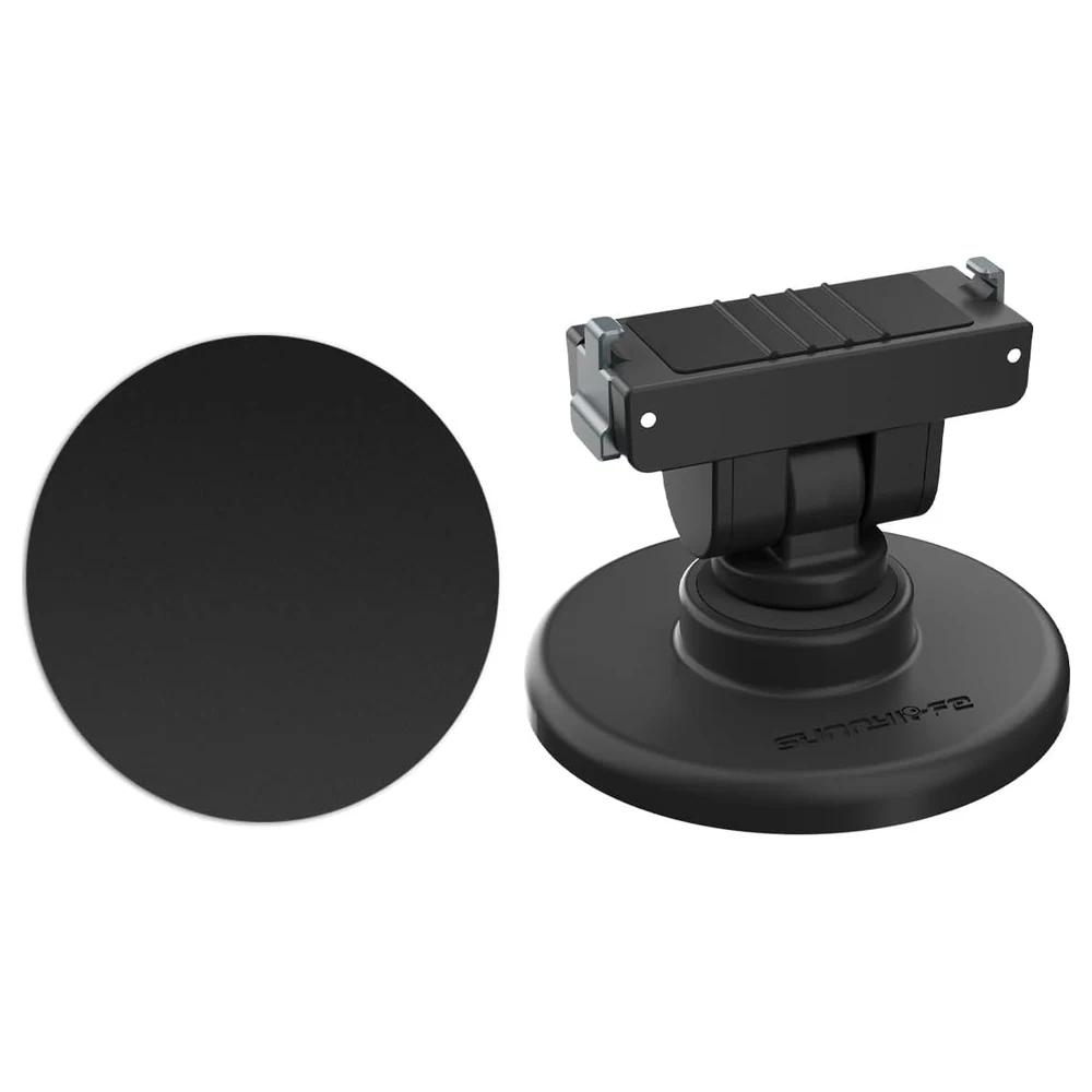 eWINNER Magnetic Quick-Release Base Mount for Insta360 GO Ultra with 180-Degree Tilt, Six Strong Magnets and Adhesive Iron Plate - 2F-8UCI-QC94