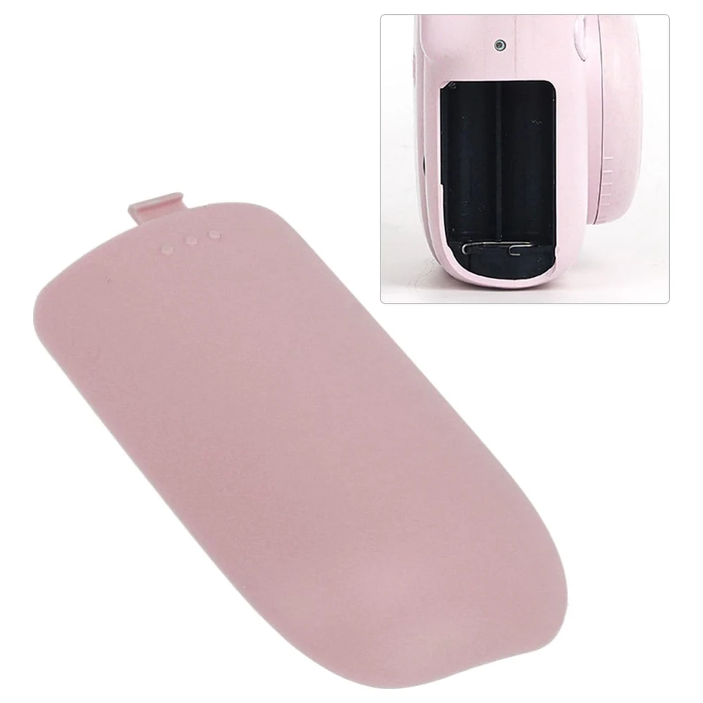 eWINNER Replacement Battery Door Cover for Instax Mini 12 Instant Camera, Pink Snap-On Battery Compartment Side Lid, Tool-Free Repair Part - RC-ZM8L-X5HN