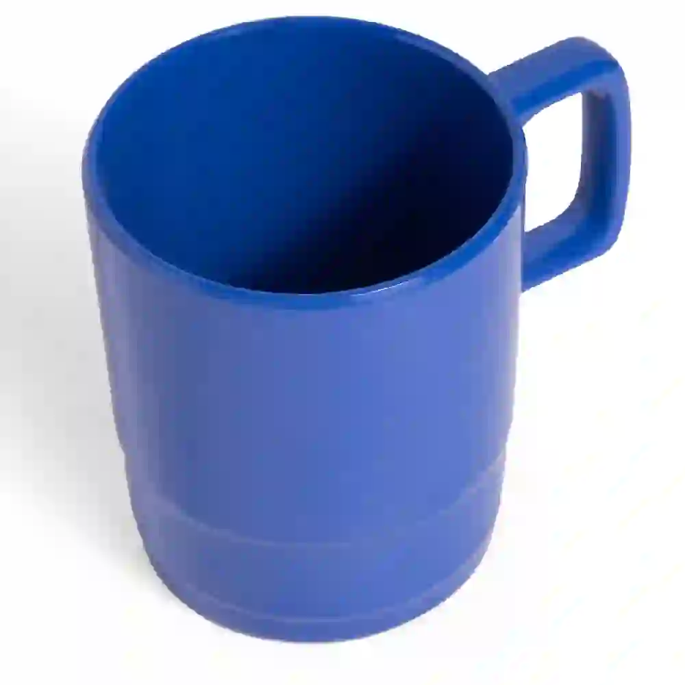 Hoover Blue Lightweight Melamine Mug with Smooth Wipe-Clean Surface, 8.5 cm - HVRFLB583 - Image 2