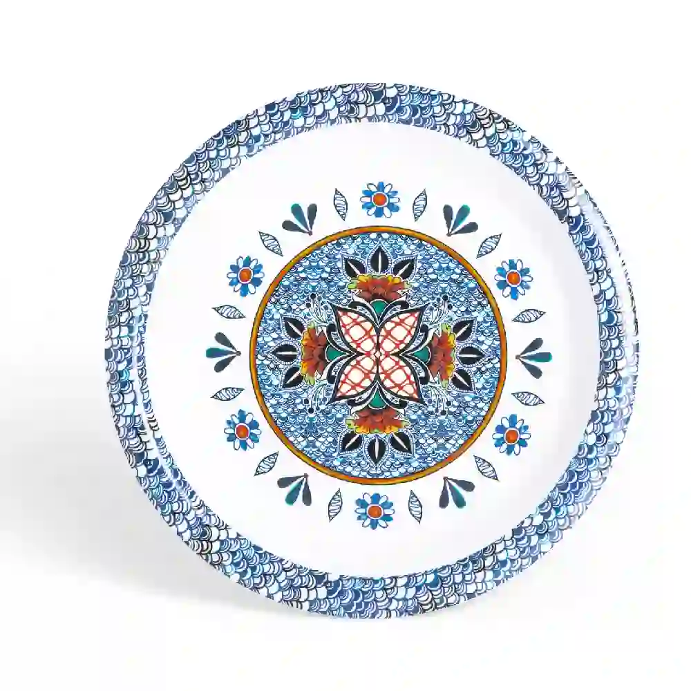 Hoover Riga Lightweight Melamine Dessert Plate with Smooth Wipe-Clean Surface, 20 cm - HVRRIGA200DP