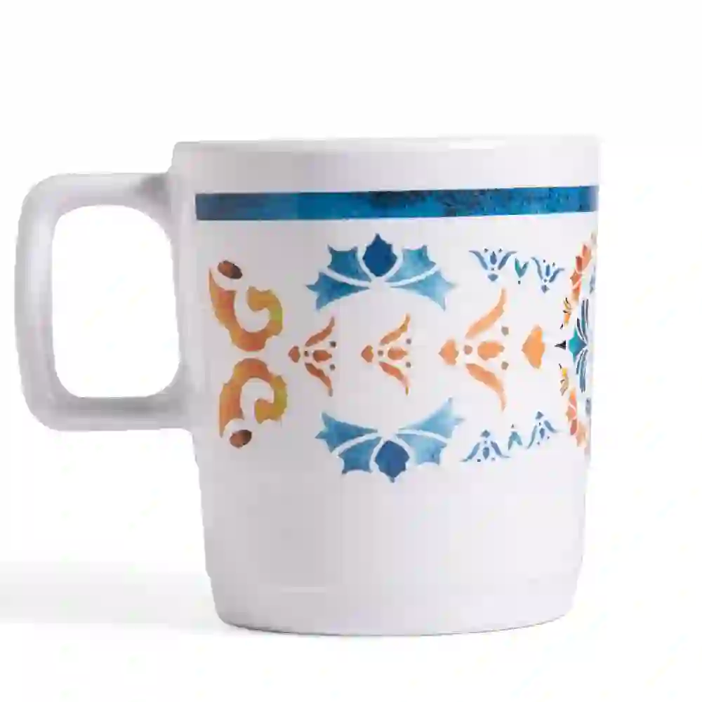 Hoover Sofia Lightweight Melamine Mug with Smooth Wipe-Clean Surface, 8.5 cm - HVRSOFIA583