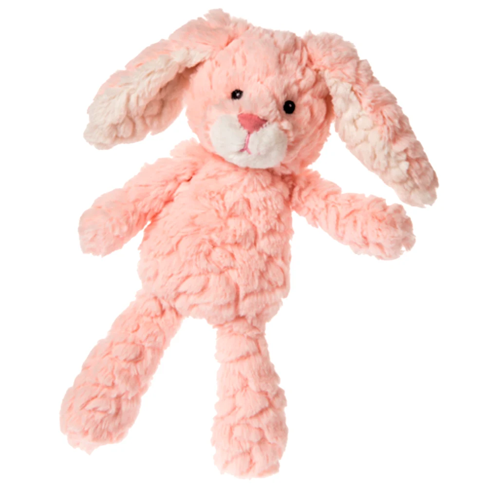 Mary Meyer Blush Bunny Soft Plush Baby Toy, Ultra Soft Nursery Cuddle Companion, Embroidered Eyes, Machine Washable, Newborn Gift - 67442