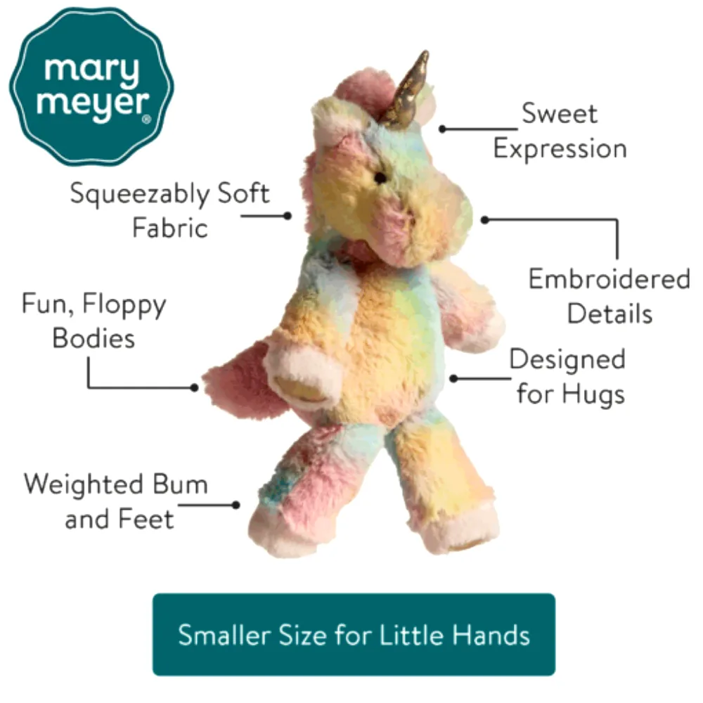 Mary Meyer Junior Fro-Yo Unicorn Ultra Soft Plush Toy, Cloud Soft Fabric, Bean Weighted, Machine Washable, Kids Cuddle Gift - 41373 - Image 5