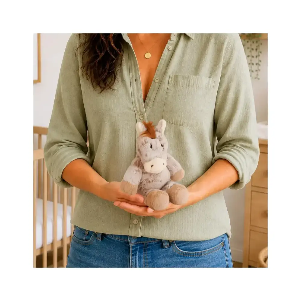 Mary Meyer Ultra Soft Plush Toy, Cloud Soft Fabric, Bean Weighted, Machine Washable, Kids Cuddle Gift, Happy Horse - 40780 - Image 8