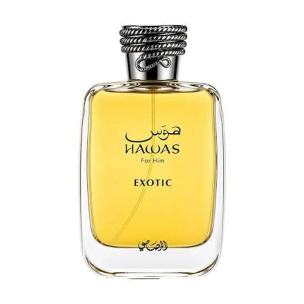 Rasasi Hawas Exotic Eau de Parfum 100ml for Men, Amber Spicy Long Lasting Fragrance Spray, Bergamot, Cardamom, Carrot, Ideal Gift for Birthdays and Special Occasions - Image 2