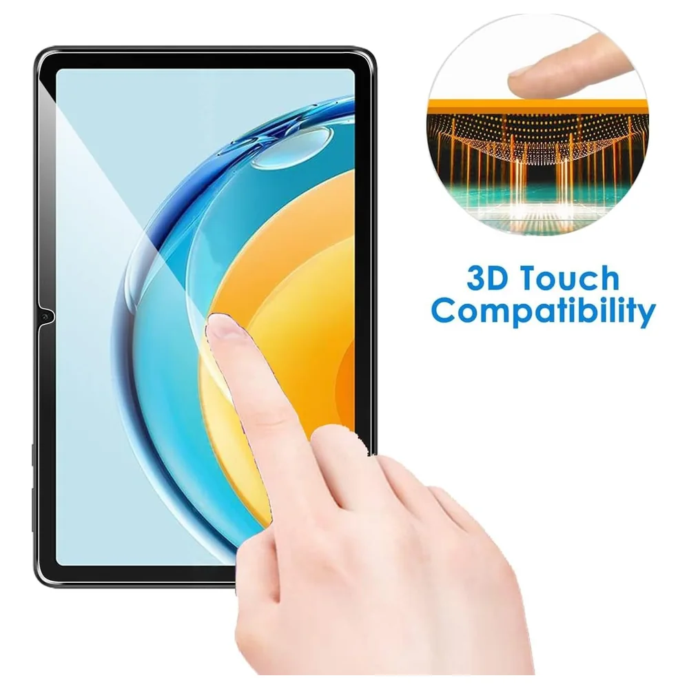eWINNER 2 Pack Tempered Glass Screen Protector for Huawei MatePad SE 10.4 Inch with 9H Hardness, 0.33 mm Ultra-Thin HD Glass and Anti-Fingerprint Coating - N6-TG1K-ACZK - Image 5