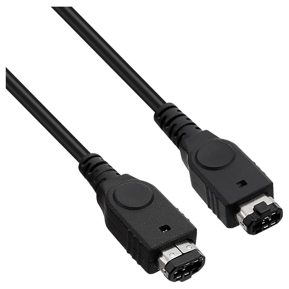 eWINNER 2-Player Game Link Cable for Nintendo Game Boy Advance and Game Boy Advance SP, 1.2 m Copper-Core Multiplayer Link Lead in Black - 0N-KULY-F5HI