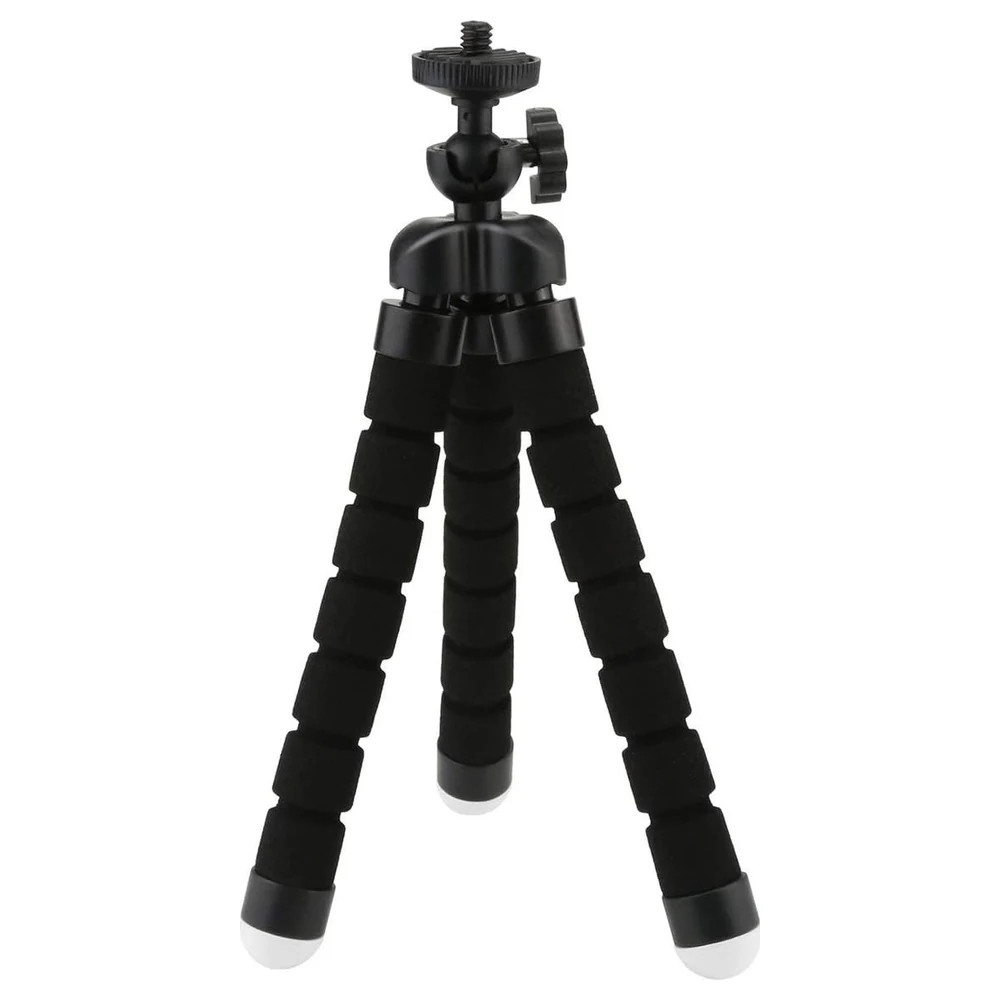 eWINNER 360 Degree Time Lapse Rotator, 60-Minute Panoramic Tripod Head with Phone Clip and Action Camera Adapter for GoPro, Insta360, DJI and Smartphones - AH-PPDR-GF1W