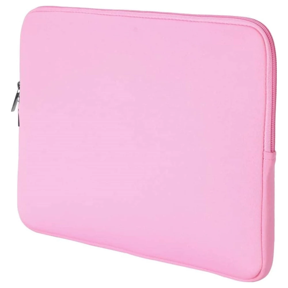 eWINNER Neoprene Laptop Sleeve for 13 to 13.3 inch MacBook Air, MacBook Pro and Notebooks, Slim Zip-Top Protective Carrying Case, Pink - CT-8KGJ-J08A