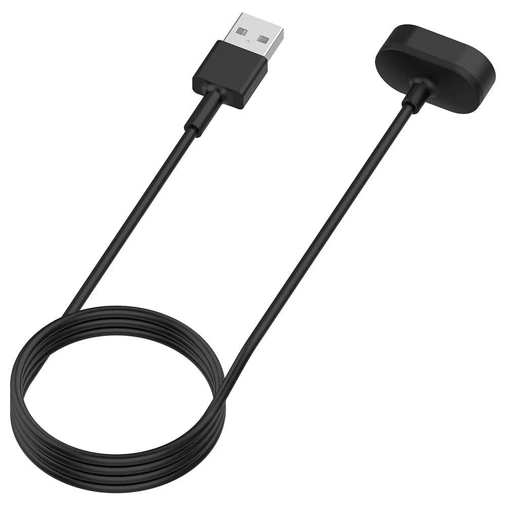 eWINNER Replacement USB Charging Cable for Fitbit Inspire HR, Inspire and Ace 2 Fitness Trackers, 1m 3.3ft Magnetic Charger Lead with USB-A Plug, Black - G2-O6TT-D7JS