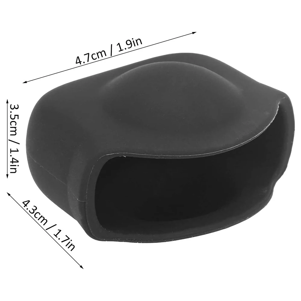 eWINNER Silicone Lens Cap for Insta360 ONE X3 and ONE X2, Detachable Protective Lens Cover, Anti-Slip, Drop and Scratch Resistant, Black - 1R-EOOJ-YAQ6 - Image 7