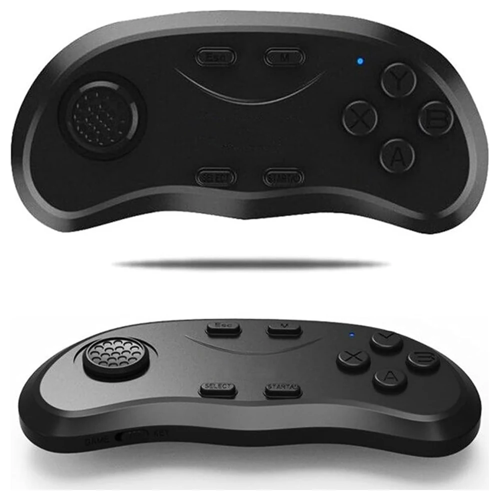 eWINNER Wireless Bluetooth Gamepad Remote for Android, Mini Game Controller with 360 Degree Joystick, Mouse Mode, Media Keys and AAA Battery Power - UG-54JW-IWBK