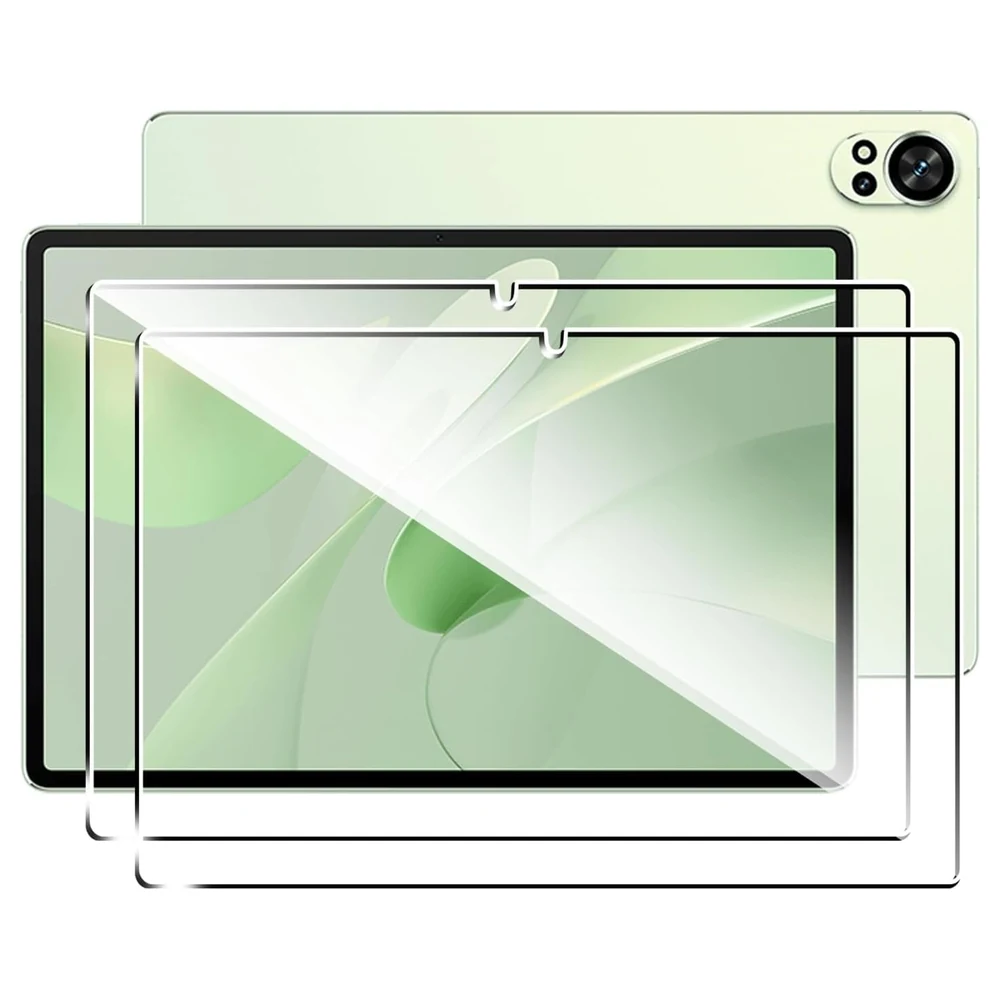eWINNER 2 Pack 9H Tempered Glass Screen Protector for Huawei MatePad 12 X and MatePad Air 2024, HD Clear, Anti-Scratch, Anti-Fingerprint, 2.5D Rounded Edges - Y5-JQIQ-HRC5