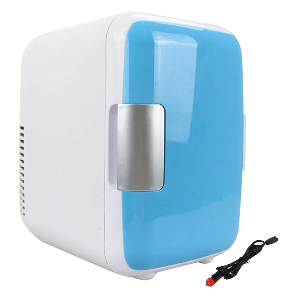 Portable Mini 4L Fridge Refrigerators with Cigarette Lighter Plug for Car