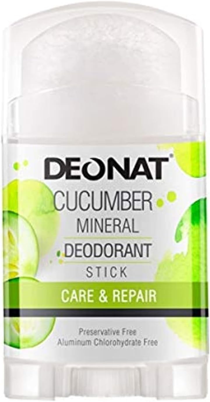 DEONAT Cucumber Mineral Deodorant Stick 100g - Image 2